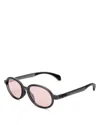 MONCLER ROUND SUNGLASSES, 51MM