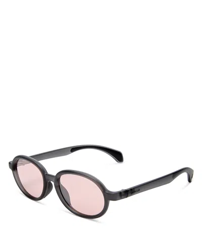 Moncler Round Sunglasses, 51mm In Black