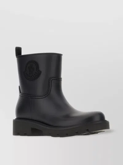 Moncler Round Toe Chunky Sole Boots