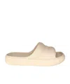 Moncler Altive Pool Slides In White