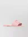 Moncler Rubber Slides With Flat Sole And Open Toe
