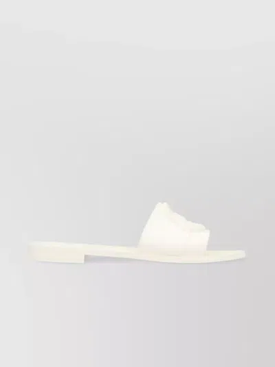Moncler Rubber Slides Flat Sole