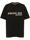 Moncler T-shirt In Black