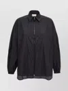 Moncler Ruffled Windbreaker Drawstring Hood