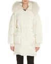 Moncler Ruvuma Down Parka In White