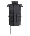 Moncler X Willow Smith Sabela Down Vest In Black