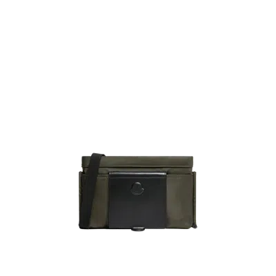 Moncler Sac À Bandoulière Kenton En Drill, Homme, Vert, Taille: Uni