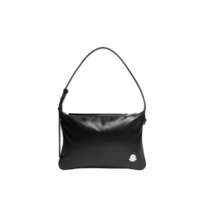 Moncler Sac Porté Épaule En Cuir Nappa Vetta