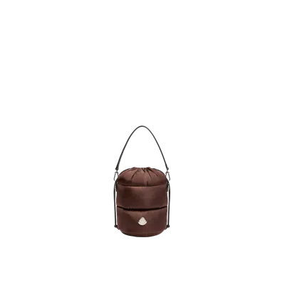 Moncler Caradoc Bucket Bag, Women, Brown, Size: One Size