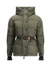 Moncler Salastrains Ski Jacket In Green