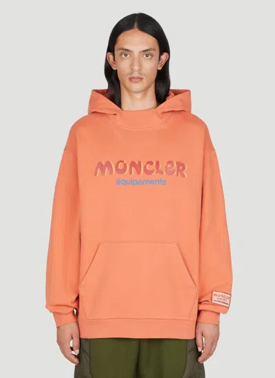 Moncler Salehe Bembury Logo Hooded Sweatshirt In Multi