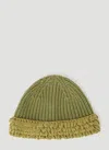 Moncler Salehe Bembury Women Wool Beanie Hat In Green