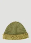 Moncler Salehe Bembury Wool Beanie Hat In Green