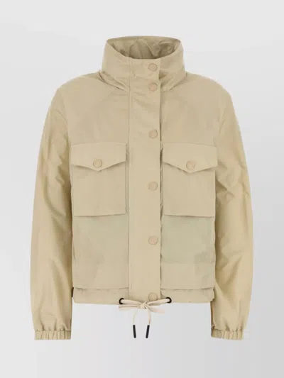 MONCLER SAND NYLON NOR WINDBREAKER