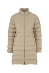 Moncler Sand Polyester Igesse Down Jacket In Neutral