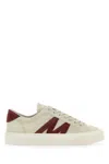 Moncler Suede Sneakers Monaco2 Rubber Sole