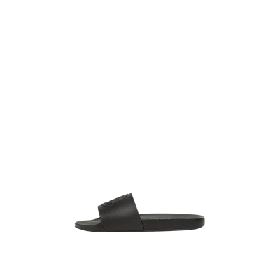Moncler Sandales En Caoutchouc Basile In Black