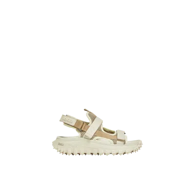 Moncler Trailgrip Vela Water-repellent Sandals Beige In Light Beige