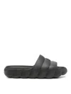 Moncler Rubber Slides With Eva And Textured Sole