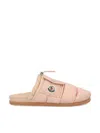 Moncler Mon Pocket Slippers With Soft Padded Design And Logo Patch