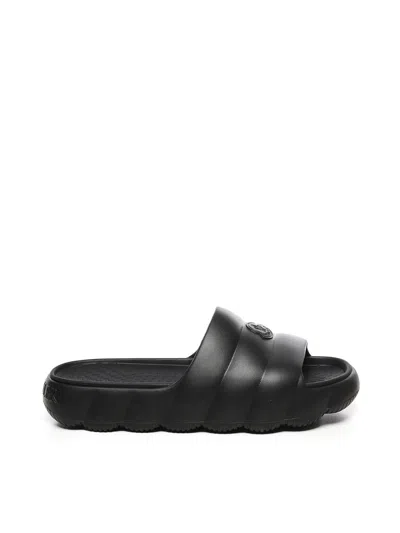 Moncler Sandals In Black