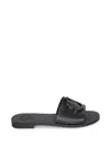 Moncler Mon Slides In Black