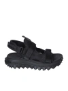 Moncler Sandals In Black