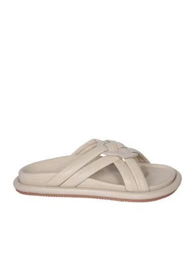 Moncler Sandals In White