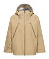 Moncler Santec Gore-tex Hooded Jacket In Neutral