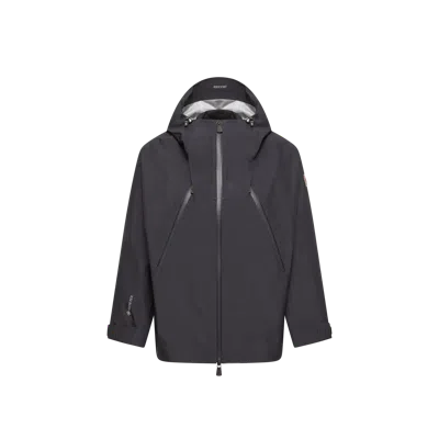 Moncler Veste À Capuche En Gore-tex Santec, Femme, Bleu, Taille: 4 In Blue