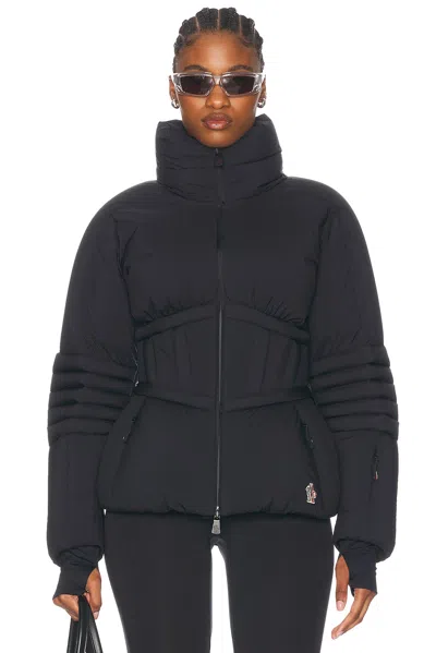 Moncler Grenoble Sarenne Short Down Jacket In Black