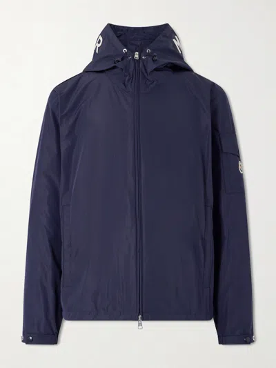 Moncler Micro-soft Lined Hooded Zip Jacket For Men In Multi