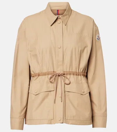 MONCLER SAULON TECHNICAL TWILL FIELD JACKET