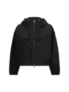 Moncler Short Parka With Zip In Sauvan