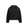 Moncler Short Parka With Zip In Sauvan
