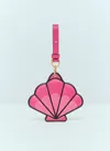 Moncler Women Scallop Shell Keyring In Pink