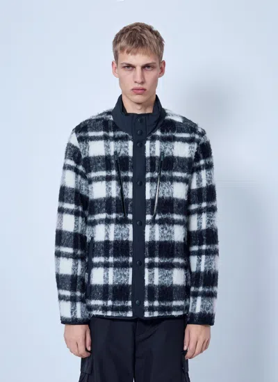 Moncler Scalorbi Mid-length Down Jacket In Black