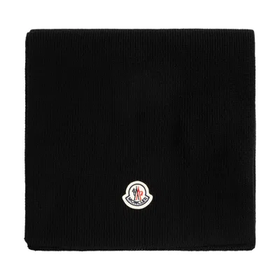 Pre-owned Moncler Scarf 'black' | Men's Size Onesize