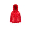 Moncler Scarlet Echasse Down Jacket In Red