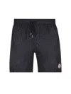 Moncler Crochet Insert Swimsuit Featuring Back Pocket
