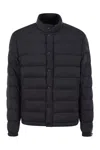 Moncler Selves Down Jacket In Navy