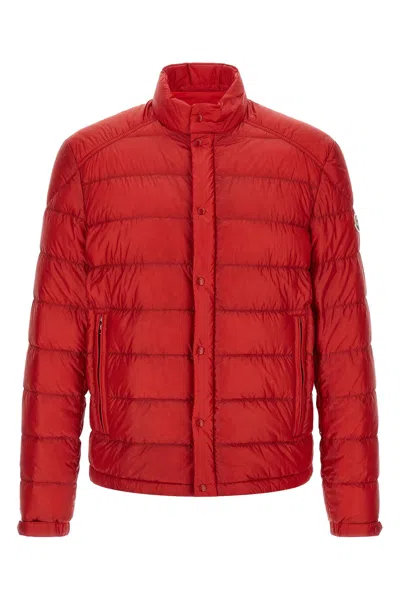 Moncler 'selves' Down Jacket In Red