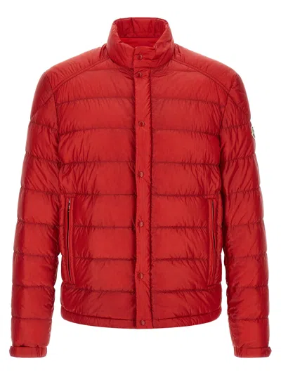 Moncler Selves Down Jacket In Red