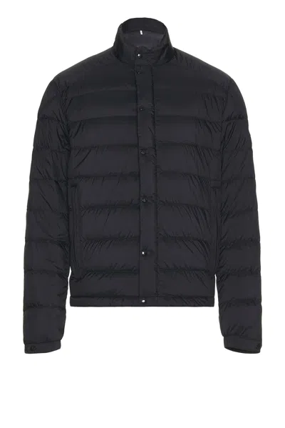 Moncler Selves Jacket In Obsidian Blue