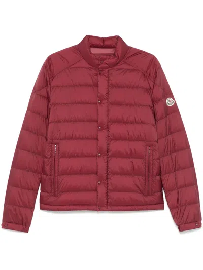 Moncler Selves Jacket In Red