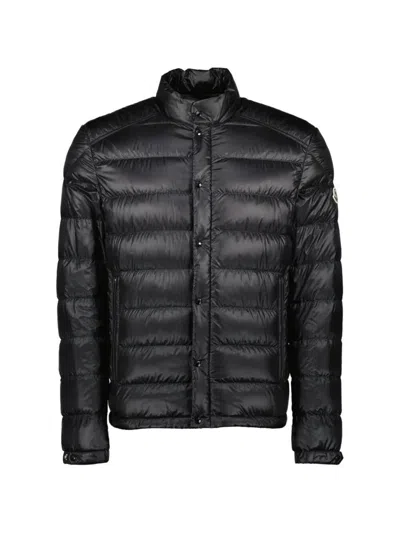 Moncler Selves Short Down Jacket Clothing In Black