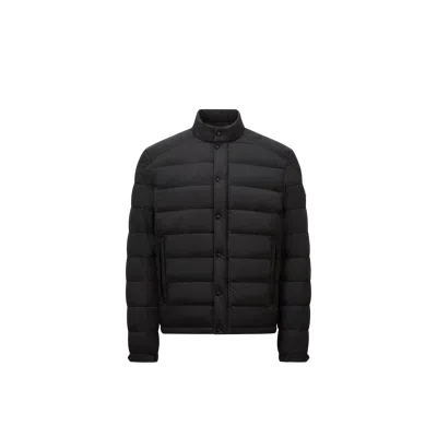 MONCLER MONCLER SELVES SHORT DOWN JACKET, MEN, BLACK, SIZE: 7