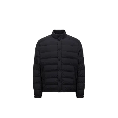 MONCLER MONCLER DOUDOUNE COURTE SELVES, HOMME, BLEU, TAILLE: 7