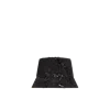 Moncler Bob Brodé De Sequins In Black