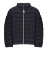 Moncler Blue  Down Jacket In Blue
